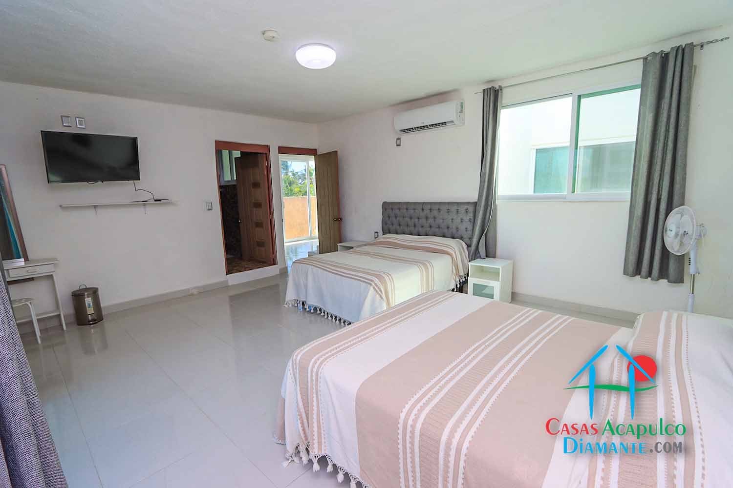 Casa Blanca Playa Encantada - Recámara tres 3